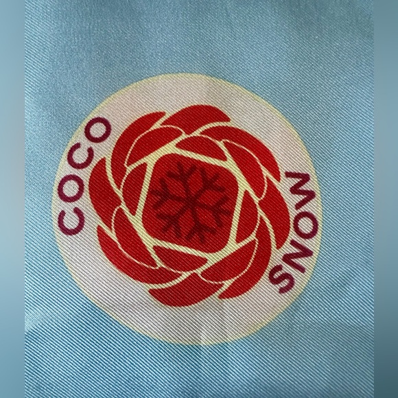 CHANEL White and Multicolor Scarf - Picture 11 of 15